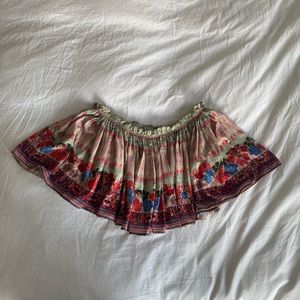 Anthropologie off the shoulder blouse